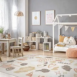 Kinderteppich - Ethel (rosa)