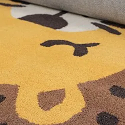 Kinderteppich - Lion Hand Tufted Wool Premium (beige/mehrfarbig)