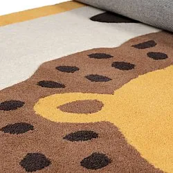 Kinderteppich - Lion Hand Tufted Wool Premium (beige/mehrfarbig)