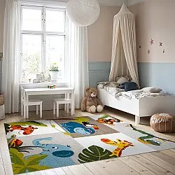 Kinderteppich - London Djungel