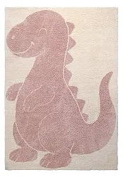 Kinderteppich - Soft Dino (creme/rosa)