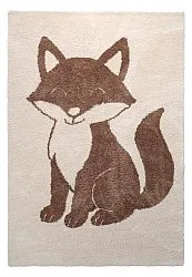 Kinderteppich - Soft Fox (creme/braun)