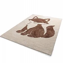Kinderteppich - Soft Fox (creme/braun)