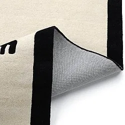 Kinderteppich - Zebra Hand Tufted Wool Premium (beige/schwarz)