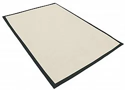 Sisal-Teppich - Agave (schwarz/offwhite)