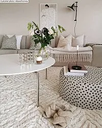 Hochflorteppiche - Monti (offwhite)
