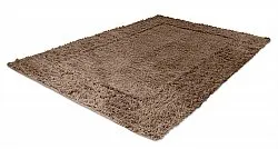 Hochflorteppiche - Aline Natural Cotton Shaggy (braun)