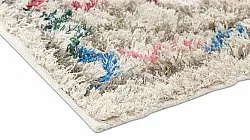 Hochflorteppiche - Calder Natural Cotton Shaggy (multi)