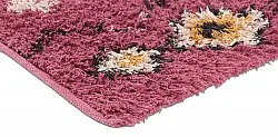 Hochflorteppiche - Nyle Natural Cotton Shaggy (rosa/multi)