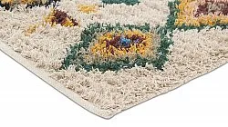 Hochflorteppiche - Siddel Natural Cotton Shaggy (beige/multi)