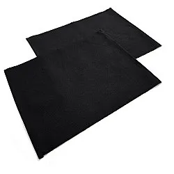 Platzset 2er-Pack - Niva (schwarz)