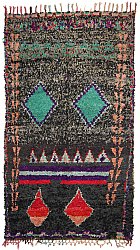 Marokkanischer Berber Teppich Boucherouite 270 x 150 cm