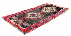 Marokkanischer Berber Teppich Boucherouite 245 x 110 cm