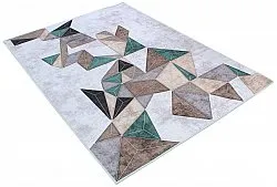 Wilton-Teppich - Feres (grau/beige/bunt)