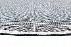 Rund Teppich - Sortelha (schwarz)