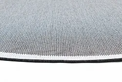 Rund Teppich - Sortelha (schwarz)