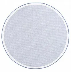 Rund Teppich - Sortelha (blau)