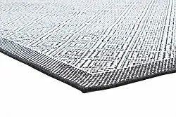 Teppich für innen und außen - Monsaraz (schwarz)