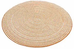 Rund Teppich - Ferragudo (orange)