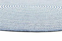 Rund Teppich - Ferragudo (blau)