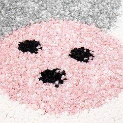 Kinderteppich - Bubble Bunny (rosa)