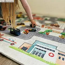 Kinderteppich - City Street (multi)
