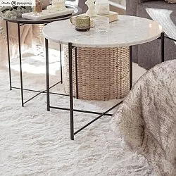 Hochflorteppiche - Cloud Super Soft (offwhite)