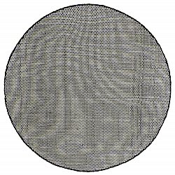 Runde Teppiche - Coastal (schwarz/weiß)