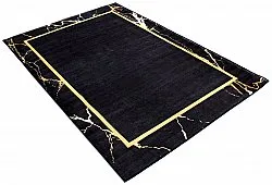 Wilton-Teppich - Cerasia (schwarz/gold)