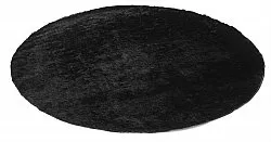 Runde Teppiche - Cosy (schwarz)