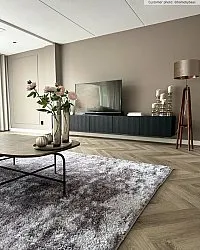 Hochflorteppiche - Cosy (greige)