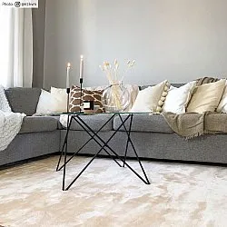 Hochflorteppiche - Aranga Super Soft Fur (beige)