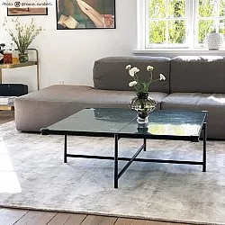 Rund Teppich - Jodhpur Special Luxury Edition Viskose (hellgrau/beige)