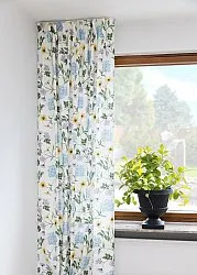 Vorhänge - Baumwollvorhang Dahlia (blau)