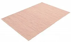 Wollteppich - Dhurry (rosa)