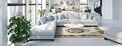 Wilton-Teppich - Marand (grau/beige)