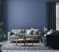 Wilton-Teppich - Henrietta (blau)