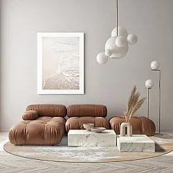 Rund Teppich - Zarzi (beige)