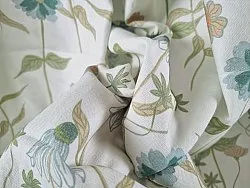 Baumwolltischdecke - Sweetie (blau)