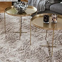 Runde Teppiche - Kanvas (beige)