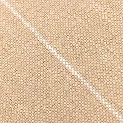 Decken - Baumwolldecke - Martina Stripe (beige/weiß)