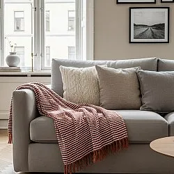 Decken - Quebec Blanket (rot)