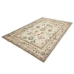 Flachgewebter Teppich - Adira (grau/rosa)