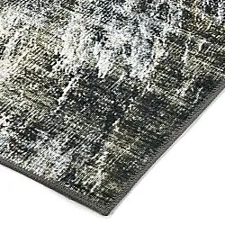 Flachgewebter Teppich - Bechar (schwarz/mehrfarbig)