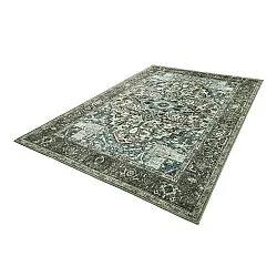 Flachgewebter Teppich - Birjand (grün)