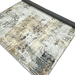 Flachgewebter Teppich - Comino (grau/mehrfarbig)