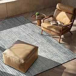 Flachgewebter Teppich - Elarion (grau)