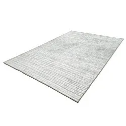 Flachgewebter Teppich - Elarion (hellgrau)