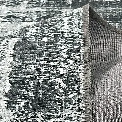 Flachgewebter Teppich - Elira (schwarz)