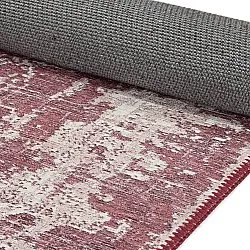 Flachgewebter Teppich - Elira (rot)